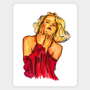 Jean Harlow Sticker